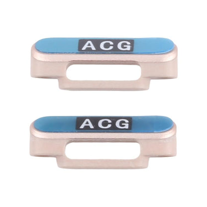 For Apple Watch Series 10 46mm / 42mm 1 Pair Watch Clasp (Gold) - Other Parts by buy2fix | Online Shopping UK | buy2fix