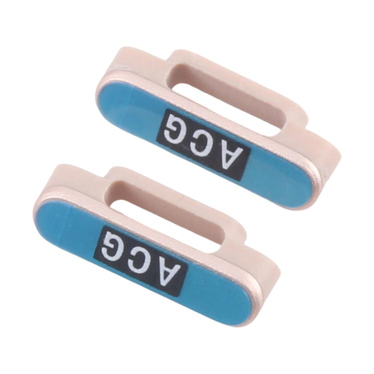 For Apple Watch Series 10 46mm / 42mm 1 Pair Watch Clasp (Gold) - Other Parts by buy2fix | Online Shopping UK | buy2fix