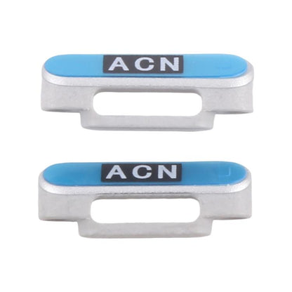 For Apple Watch Series 10 46mm / 42mm 1 Pair Watch Clasp (White) - Other Parts by buy2fix | Online Shopping UK | buy2fix