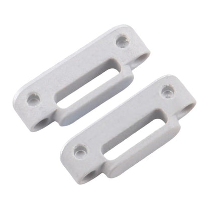 For Apple Watch Series 10 46mm / 42mm 1 Pair Watch Clasp (White) - Other Parts by buy2fix | Online Shopping UK | buy2fix