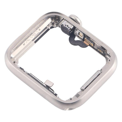 For Apple Watch Series 5 40mm LTE Stainless Steel Middle Frame Bezel Plate with Crown Spin Axis Flex Cable - Middle Frame by buy2fix | Online Shopping UK | buy2fix