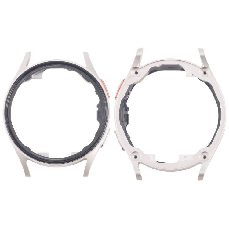 For Samsung Galaxy Watch7 40mm SM-L300/L305 Original LCD Screen Frame Bezel Plate (White) - Middle Frame by buy2fix | Online Shopping UK | buy2fix