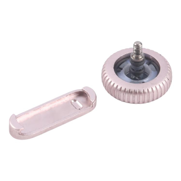 For Apple Watch Series 9 41mm / 45mm GPS Version Watch Crown Nut / Power Button Set (Pink) - Other Parts by buy2fix | Online Shopping UK | buy2fix