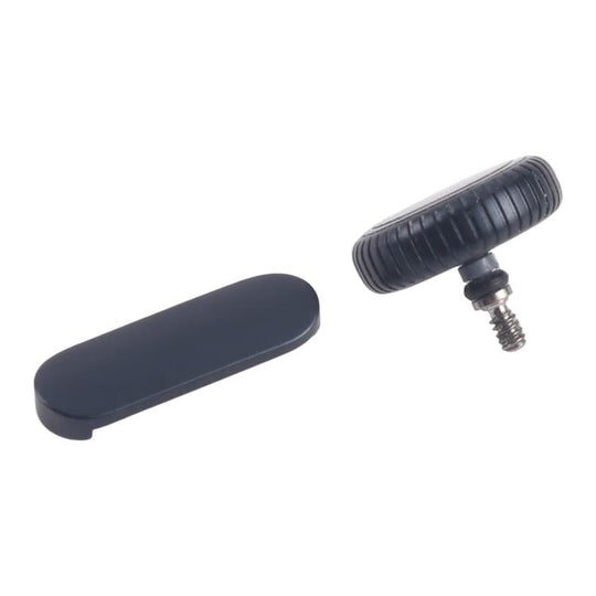 For Apple Watch Series 9 41mm / 45mm GPS Version Watch Crown Nut / Power Button Set (Midnight)