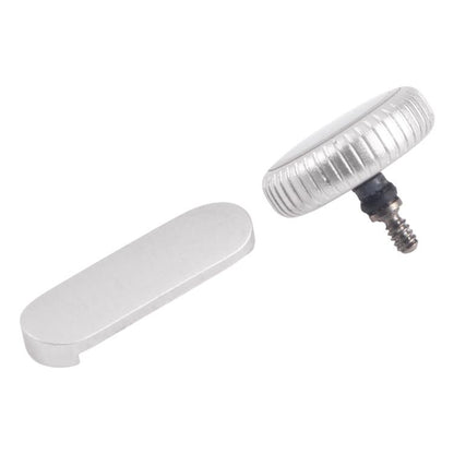 For Apple Watch Series 9 41mm / 45mm GPS Version Watch Crown Nut / Power Button Set (Silver) - Other Parts by buy2fix | Online Shopping UK | buy2fix