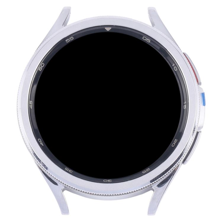 For Samsung Galaxy Watch6 Classic 47mm SM-R960/R965 Original LCD Screen Digitizer Full Assembly with Frame (Silver) - LCD Related Parts by buy2fix | Online Shopping UK | buy2fix