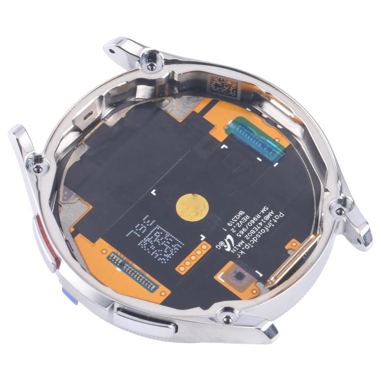 For Samsung Galaxy Watch6 Classic 47mm SM-R960/R965 Original LCD Screen Digitizer Full Assembly with Frame (Silver) - LCD Related Parts by buy2fix | Online Shopping UK | buy2fix