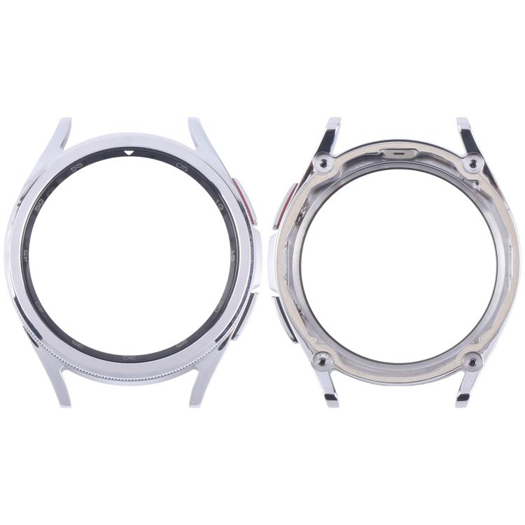 For Samsung Galaxy Watch6 Classic 43mm SM-R950/R955 Original LCD Screen Frame Bezel Plate (Silver) - Middle Frame by buy2fix | Online Shopping UK | buy2fix