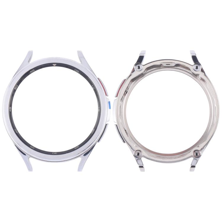 For Samsung Galaxy Watch6 Classic 47mm SM-R960/R965 Original LCD Screen Frame Bezel Plate (Silver) - Middle Frame by buy2fix | Online Shopping UK | buy2fix