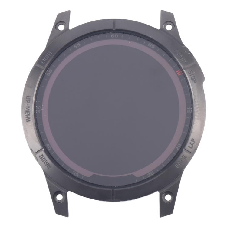 For Garmin Fenix 7 Original LCD Screen Digitizer Full Assembly With Frame(Black) - For Garmin by buy2fix | Online Shopping UK | buy2fix