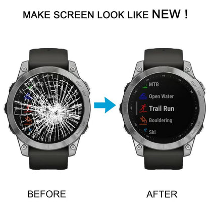 For Garmin Fenix 7 Original LCD Screen Digitizer Full Assembly With Frame(Blue) - For Garmin by buy2fix | Online Shopping UK | buy2fix