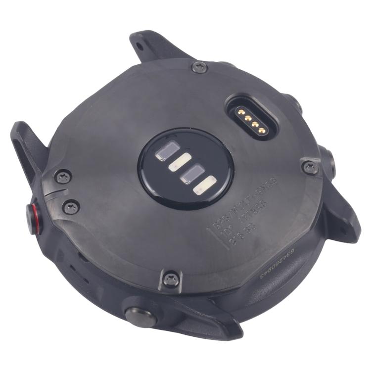 For Garmin Fenix 6x Original Disassembled Back Cover(Black) - For Garmin by buy2fix | Online Shopping UK | buy2fix
