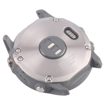 For Garmin Fenix 6x Original Disassembled Back Cover with Battery(Silver) - For Garmin by buy2fix | Online Shopping UK | buy2fix