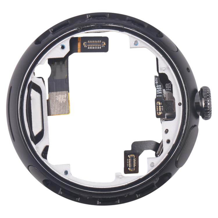 For Google Pixel Watch 2 2023 G4TSL GC3G8 GD2WG Middle Frame Bezel Plate with Crown Spin Axis Flex Cable - Other by buy2fix | Online Shopping UK | buy2fix