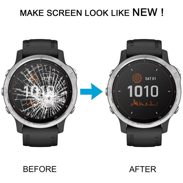 For Garmin Fenix 6S Solar Original LCD Screen with Digitizer Full Assembly(Coffee) - For Garmin by buy2fix | Online Shopping UK | buy2fix