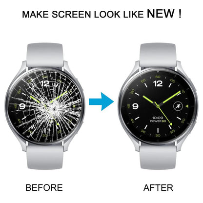 For Xiaomi Watch 2 Original LCD Screen Digitizer Full Assembly with Frame, without Time Scale Dial (Silver) - For Xiaomi by buy2fix | Online Shopping UK | buy2fix