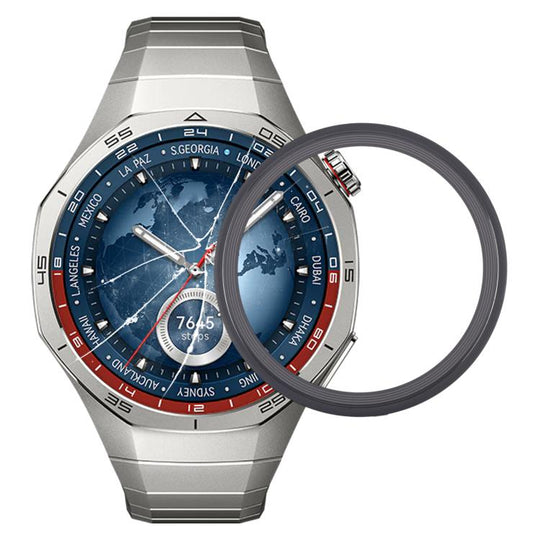 For Huawei Watch GT 5 Pro 46mm Original Sapphire Material Front Screen Outer Glass Lens (Black)