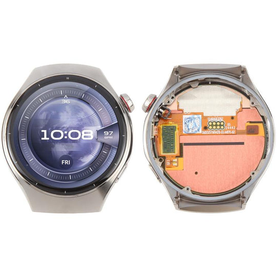 For Huawei Watch 5 46mm Original LCD Screen Digitizer Full Assembly with Frame (Silver)