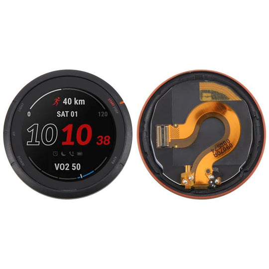 For Garmin Forerunner 255 46mm LCD Screen with Digitizer Full Assembly(Orange)