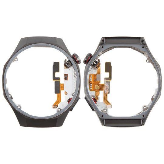 For Huawei Watch GT 5 Pro 46mm Original LCD Screen Frame Bezel Plate with Power Flex Cable(Black)