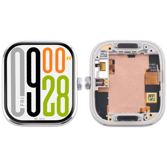 For Xiaomi Redmi Watch 5 Original LCD Screen Digitizer Full Assembly With Frame (Silver)
