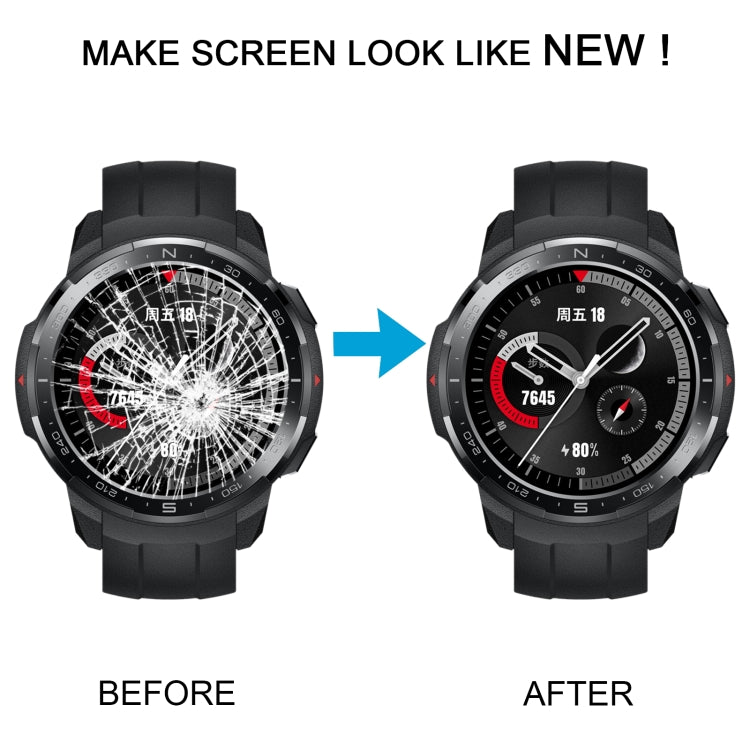 For Honor Watch GS Pro Original LCD Screen and Digitizer Full Assembly With Frame (Black) - For Honor by buy2fix | Online Shopping UK | buy2fix