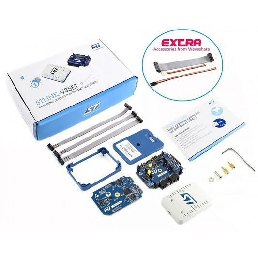STLINK-V3SET, Modular Debugger / Programmer For STM32 / STM8 - MCU Tools by buy2fix | Online Shopping UK | buy2fix