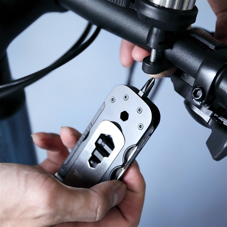 NexTool Multi-functional Bicycle Tool Mini Pocket Bike Toolbox Outdoor Wrench Repair Tool Magnetic Sleeve - Maintenance tools by NexTool | Online Shopping UK | buy2fix