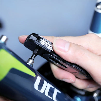 NexTool Multi-functional Bicycle Tool Mini Pocket Bike Toolbox Outdoor Wrench Repair Tool Magnetic Sleeve - Maintenance tools by NexTool | Online Shopping UK | buy2fix