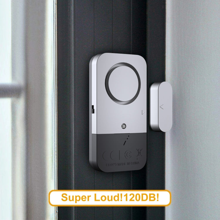 Door Window Magnetic Sensor Anti-entry Security Alarm - Door Window Alarm by buy2fix | Online Shopping UK | buy2fix