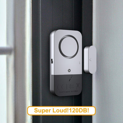 Door Window Magnetic Sensor Anti-entry Security Alarm - Door Window Alarm by buy2fix | Online Shopping UK | buy2fix