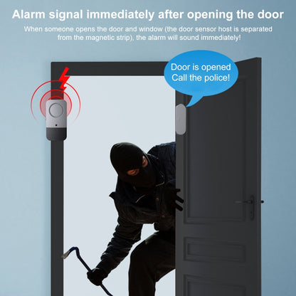 Door Window Magnetic Sensor Anti-entry Security Alarm - Door Window Alarm by buy2fix | Online Shopping UK | buy2fix