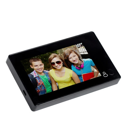 YB-43CH 4.3 inch Screen 1.0MP Security Camera Door Peephole with One-key to Watch Function(Black) - Video DoorBell by buy2fix | Online Shopping UK | buy2fix
