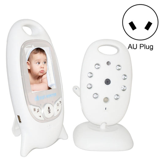VB601 2.0 inch LCD Screen Hassle-Free Portable Baby Monitor, Support Two Way Talk Back, Night Vision(AU Plug) - Baby Monitor by buy2fix | Online Shopping UK | buy2fix