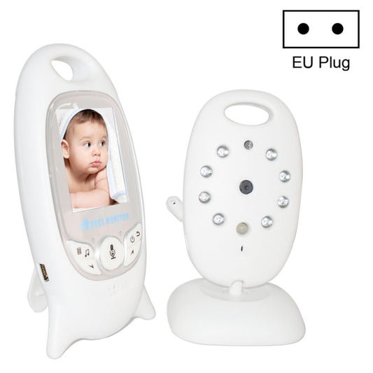VB601 2.0 inch LCD Screen Hassle-Free Portable Baby Monitor, Support Two Way Talk Back, Night Vision(EU Plug) - Baby Monitor by buy2fix | Online Shopping UK | buy2fix