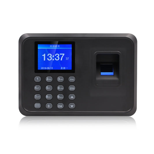 F01 Fingerprint Time Attendance Machine with 2.4 inch TFT Screen, US Plug - Attendance System by buy2fix | Online Shopping UK | buy2fix