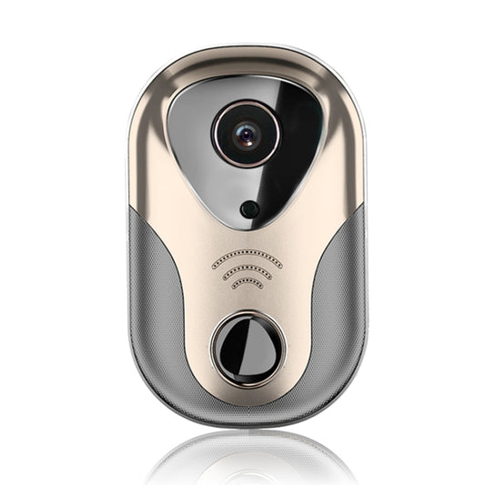 163Eye L1-NJ Smart Visual WIFI 1.3MP Network HD Intercom Doorbell , Support Micro SD Card  & Night Vision(Gold) - Video DoorBell by buy2fix | Online Shopping UK | buy2fix