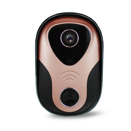 163Eye L1-NJ Smart Visual WIFI 1.3MP Network HD Intercom Doorbell , Support Micro SD Card  & Night Vision(Rose Gold) - Video DoorBell by buy2fix | Online Shopping UK | buy2fix