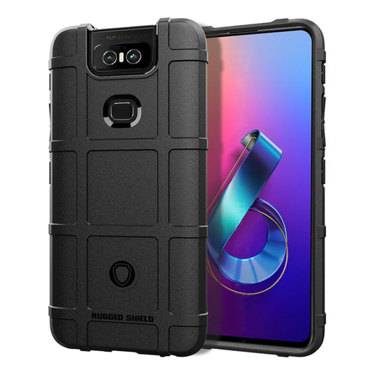 Shockproof Protector Cover Full Coverage Silicone Case for Asus Zenfone 6 (Black) - ASUS Cases by buy2fix | Online Shopping UK | buy2fix