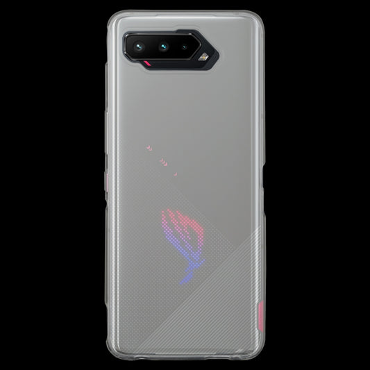 For Asus ROG Phone 5 0.75mm Ultra-thin Transparent TPU Soft Protective Case - ASUS Cases by buy2fix | Online Shopping UK | buy2fix