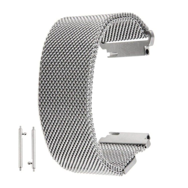 18mm Magnetic Milanese Loop Stainless Steel Magnet Closure Lock Bracelet Strap Band for Huawei Watch Band 5 by buy2fix