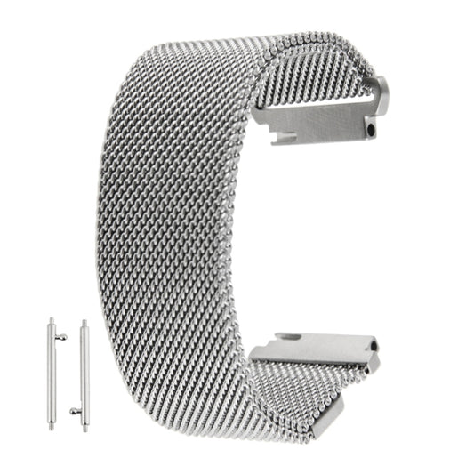 18mm Magnetic Milanese Loop Stainless Steel Magnet Closure Lock Bracelet Strap Band for Huawei Watch Band 5 by buy2fix