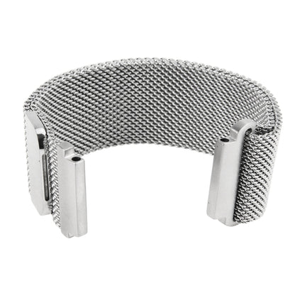 18mm Magnetic Milanese Loop Stainless Steel Magnet Closure Lock Bracelet Strap Band for Huawei Watch Band 5 by buy2fix