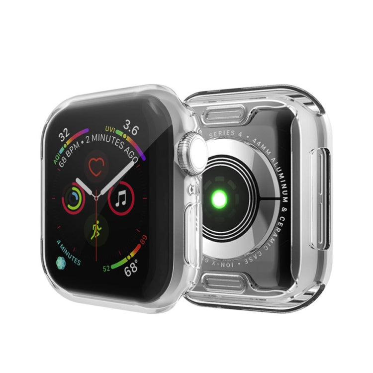 Full Coverage Plating TPU Case For Apple Watch Series 6 / 5 / 4 / Watch SE 40mm(Silver) by buy2fix