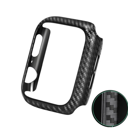 PC Carbon Fiber Frame Protection Case For Apple Watch Series 6 / 5 / 4 / Watch SE 40mm by buy2fix