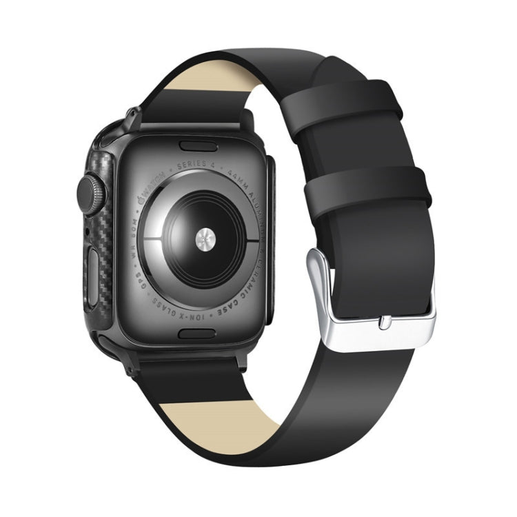 PC Carbon Fiber Frame Protection Case For Apple Watch Series 6 / 5 / 4 / Watch SE 40mm by buy2fix