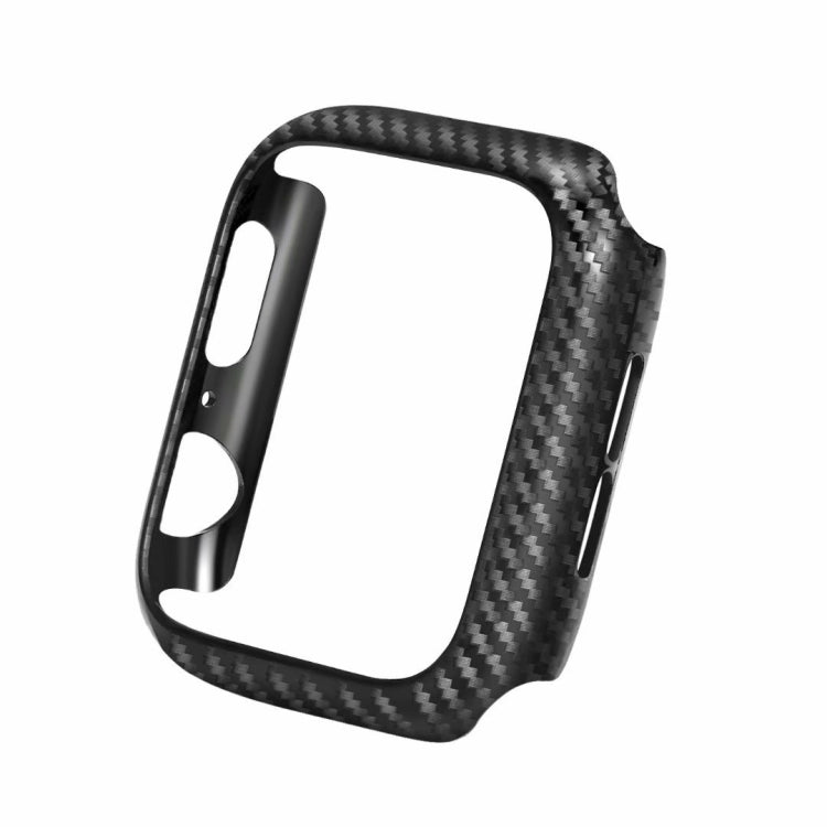 Genuine Leather Carbon Fiber Strap + Frame for Apple Watch Series 4 40mm by buy2fix