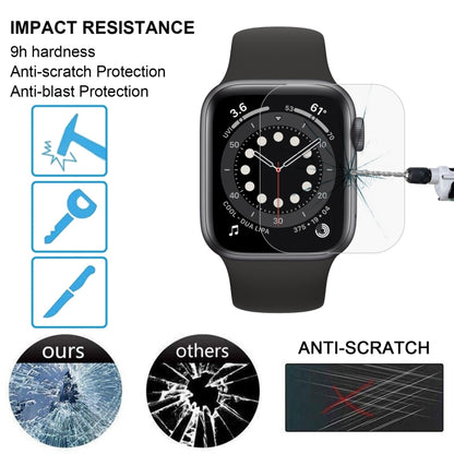 9H 2.5D Tempered Glass Film For Apple Watch Series 6 / 5 / 4 / Watch SE 40mm by buy2fix