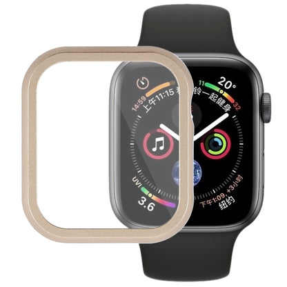 Metal Front Frame Protective Case For Apple Watch Series 6 / 5 / 4 / Watch SE 40mm(Gold) by buy2fix