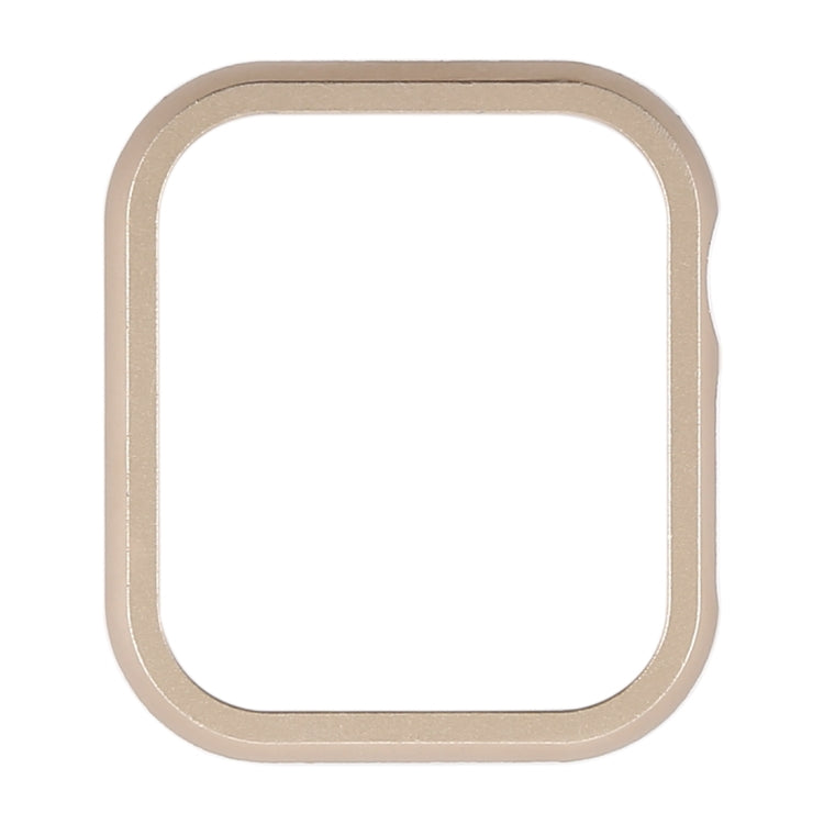 Metal Front Frame Protective Case For Apple Watch Series 6 / 5 / 4 / Watch SE 40mm(Gold) by buy2fix